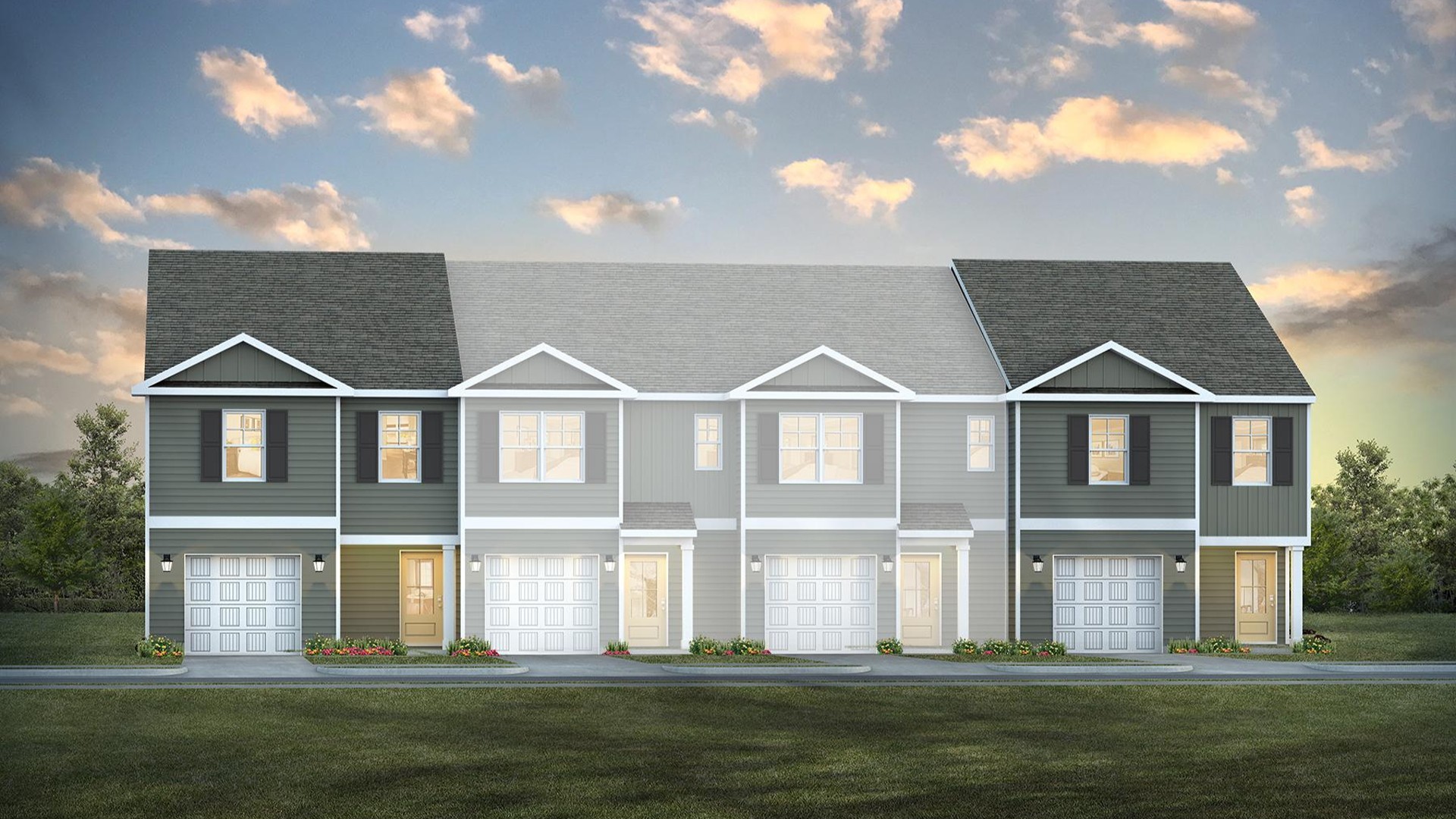 Welcome to the Mitchell! A two-story townhome with 4 bedrooms, 2.5 Baths, and 1 car garage in a prime location! Your new home in Castle Hayne, North Carolina in our Sidbury Station communit