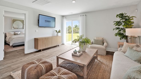 nside this 5 bedroom, 3.5 bathroom home with loft, you’ll find 2,583 square feet of comfortable living. The living area is an open concept, where your kitchen, living, and dining areas blend seamlessly into a space perfect for everyday living and entertaining.