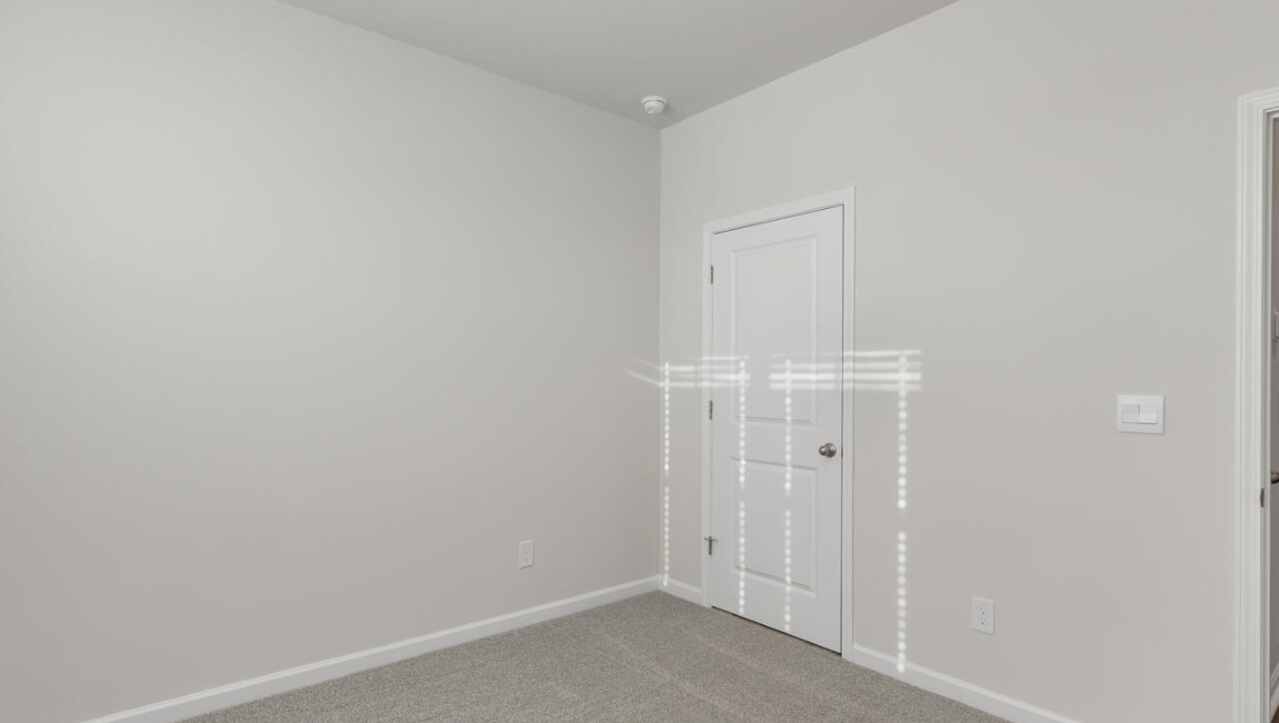 In every bedroom you’ll have carpeted floors and a closet in each room. Whether these rooms become bedrooms, office spaces, or other bonus rooms, there is sure to be comfort.