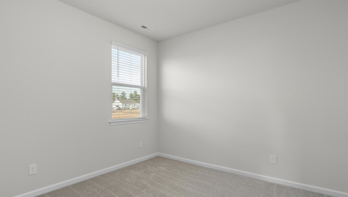 In every bedroom you’ll have carpeted floors and a closet in each room. Whether these rooms become bedrooms, office spaces, or other bonus rooms, there is sure to be comfort.