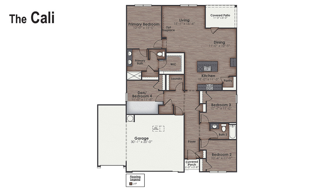 Inside this 4 bedroom, 2 bathroom home, you’ll find 1,774 square feet of comfortable living.