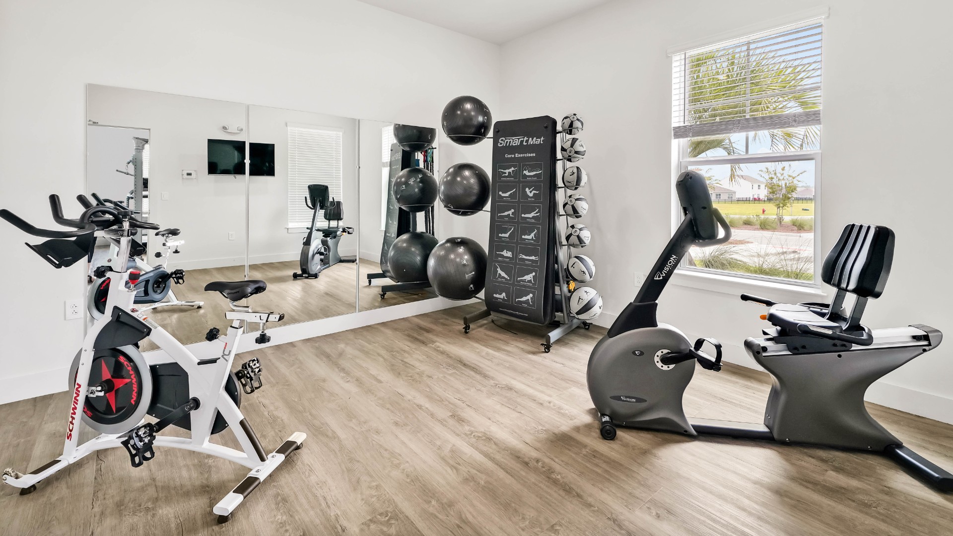 Homeowners will enjoy a resort style swimming pool, clubhouse with full kitchen, fitness room, simulated golf, pool table, fire pit area, multi-game court, discovery playground and amenity pond.