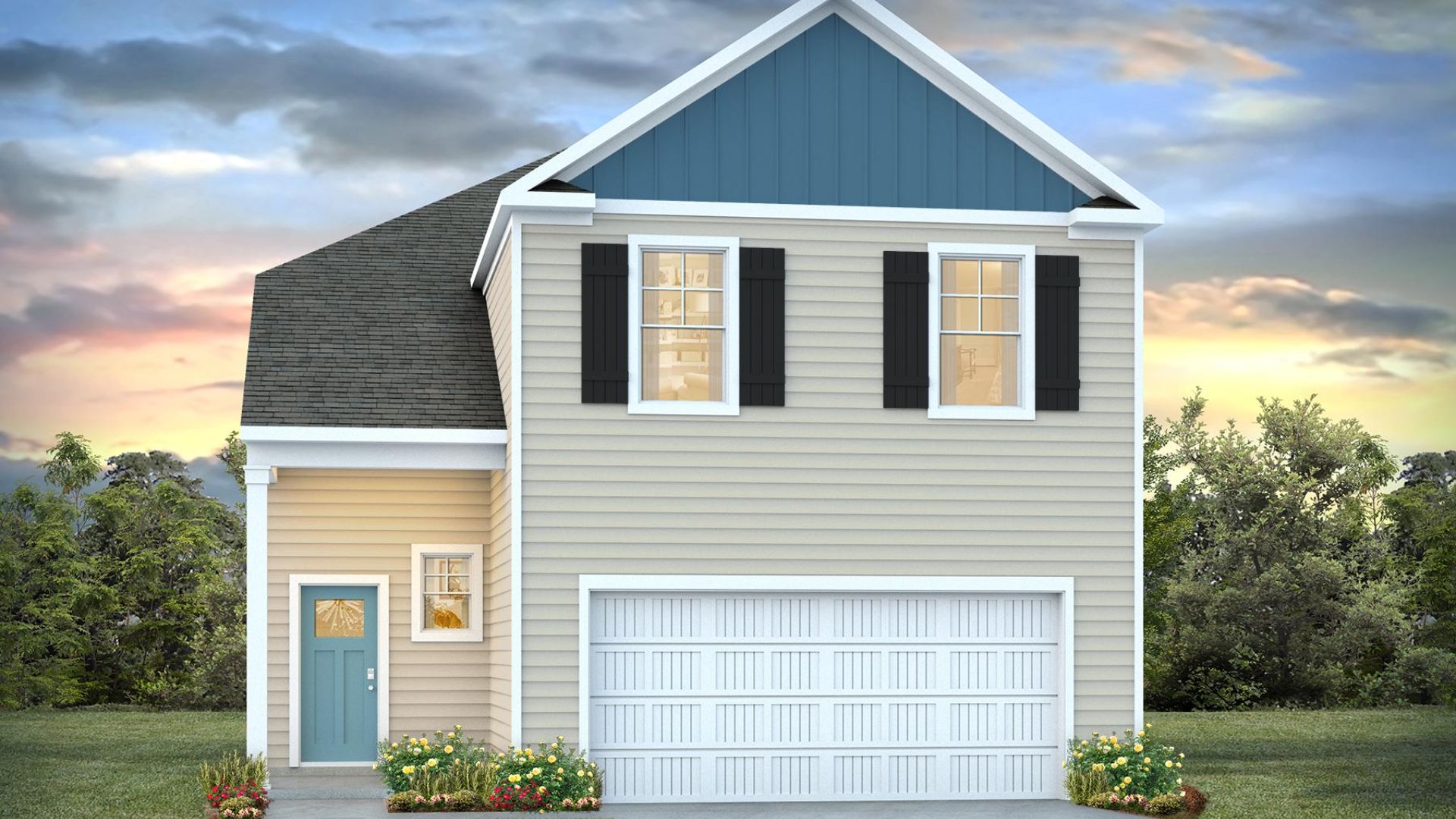 Inside this 5 bedroom, 3 bathroom home, you’ll find 2,583 square feet of comfortable living. The living area is an open concept, where your kitchen, living, and dining areas blend seamlessly into a space perfect for everyday living and entertaining.