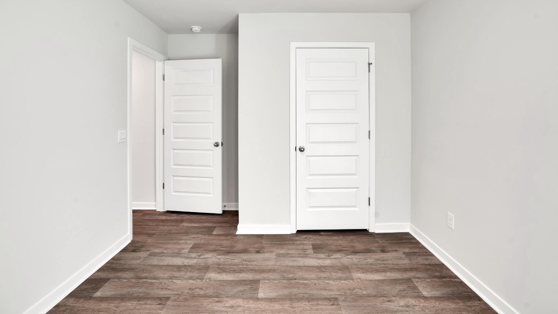 The primary bedroom has its own attached bathroom that features a walk-in closet and all the space you need to get ready in the morning.