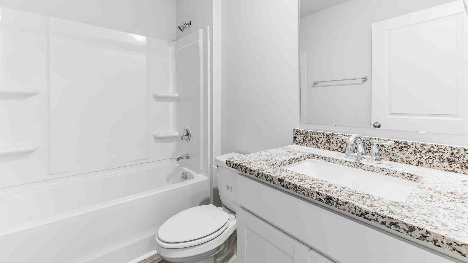 This homesite features a beautiful one-story Devon with 3 bedrooms and 2 full baths, an open concept living area, and storage closets galore throughout the home.