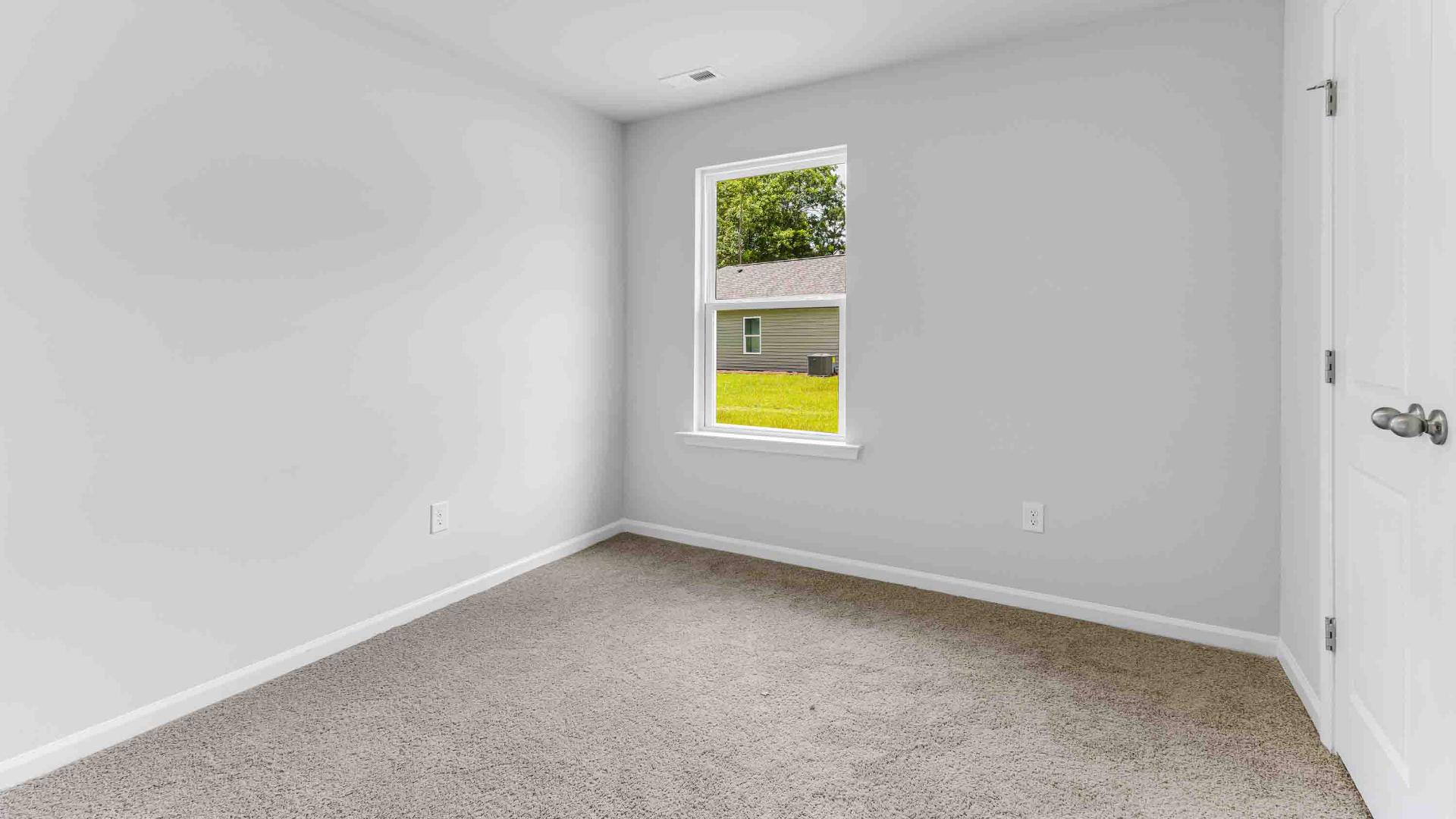 This homesite features a beautiful one-story Devon with 3 bedrooms and 2 full baths, an open concept living area, and storage closets galore throughout the home.