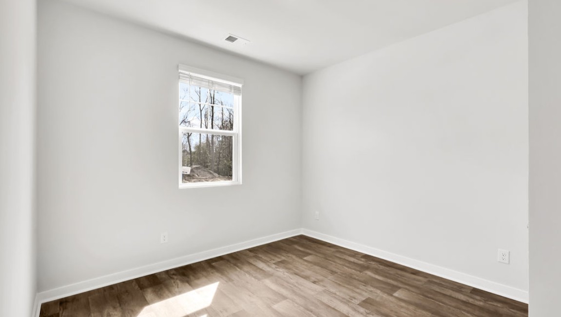 In every bedroom you’ll have vinyl floors and a closet in each room. Whether these rooms become bedrooms, office spaces, or other bonus rooms, there is sure to be comfort.