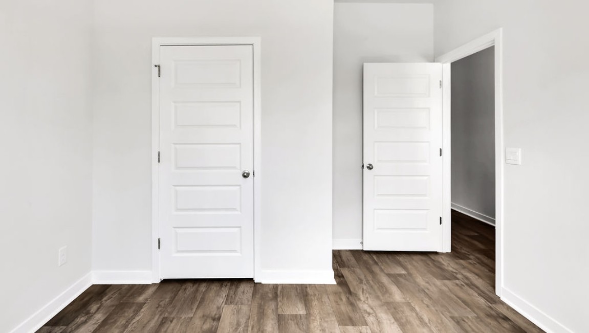 In every bedroom you’ll have vinyl floors and a closet in each room. Whether these rooms become bedrooms, office spaces, or other bonus rooms, there is sure to be comfort.