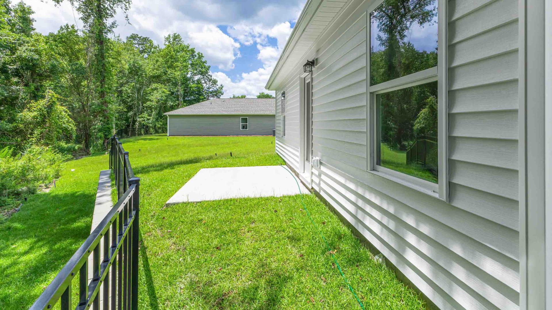 Enjoy the patio perfect for entertaining and enjoying the Carolina evenings.