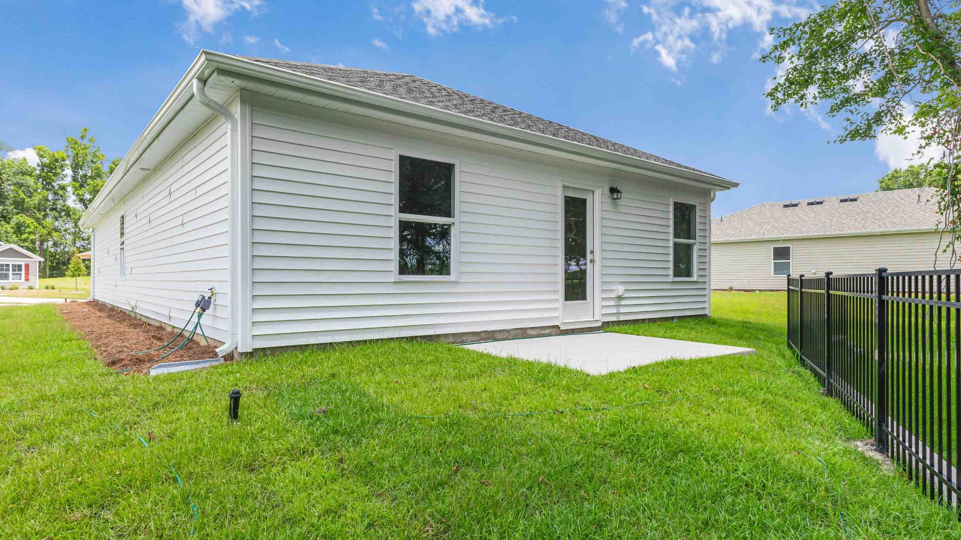 Enjoy the patio perfect for entertaining and enjoying the Carolina evenings.