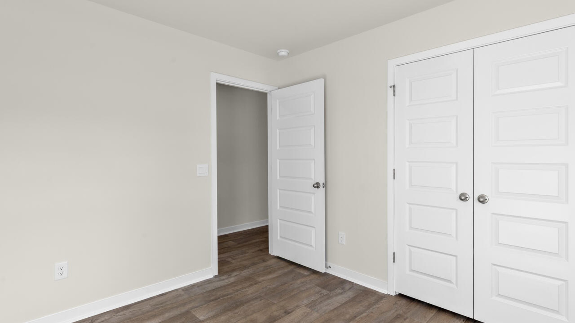 There are two additional bedrooms and bath. In every bedroom you’ll have vinyl floors and a closet in each room. Whether these rooms become bedrooms, office spaces, or other bonus rooms,