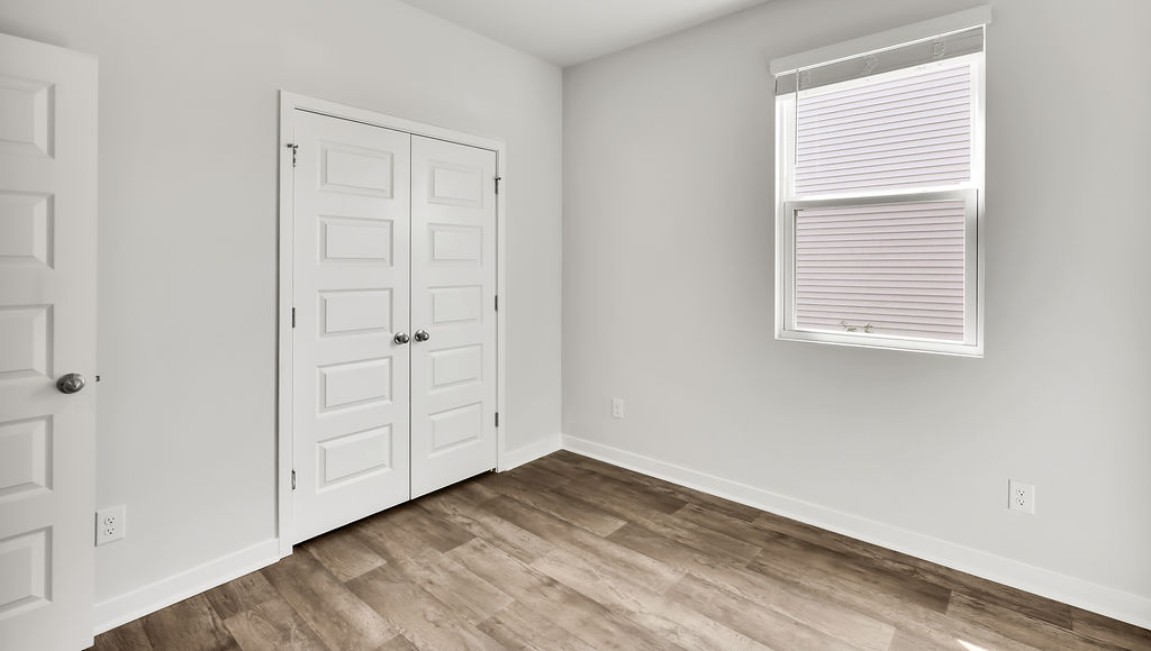 n every bedroom you’ll have vinyl floors and a closet in each room. Whether these rooms become bedrooms, office spaces, or other bonus rooms, there is sure to be comfort.