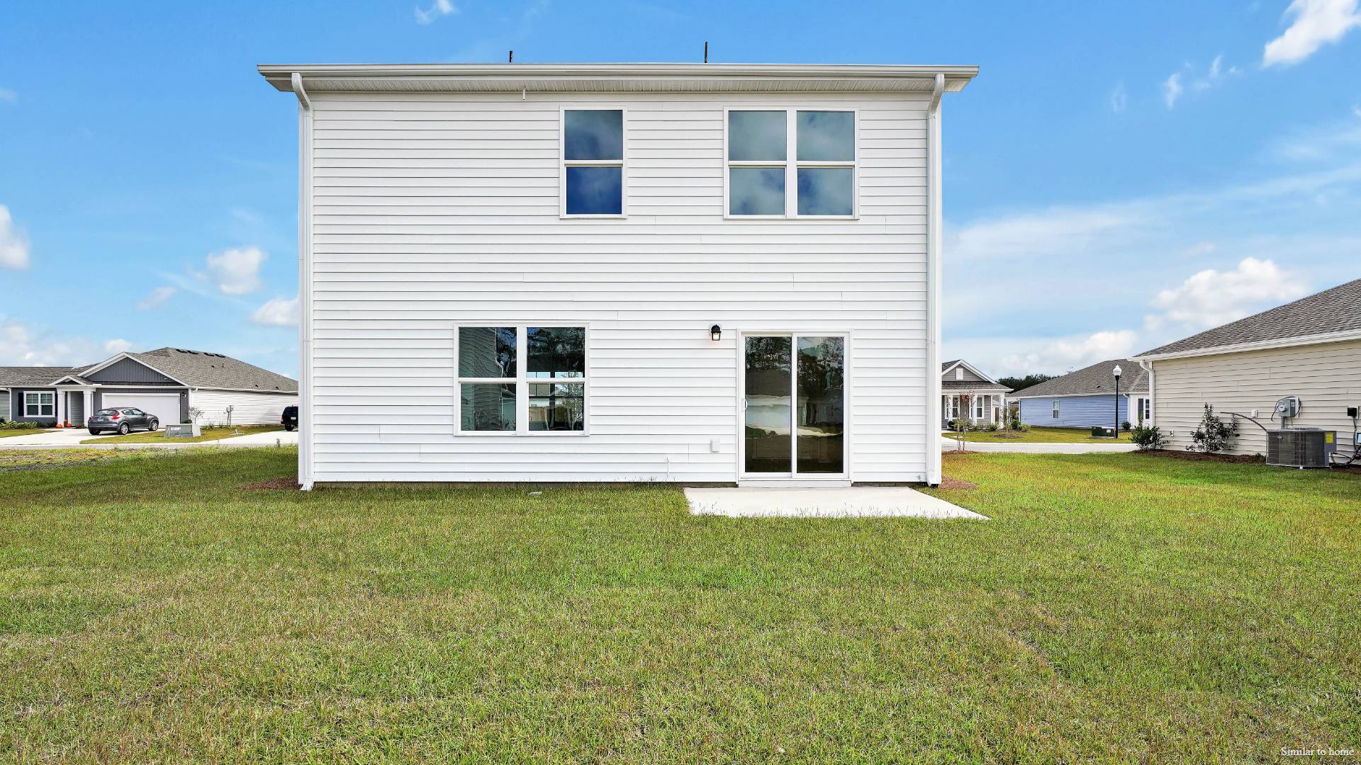 The Brandon offers an open floorplan where the great room leads into the dining room. The adjoining kitchen has a breakfast bar and pantry. Primary Suite with Deluxe Bath. Walk in closet off Primary Bath.