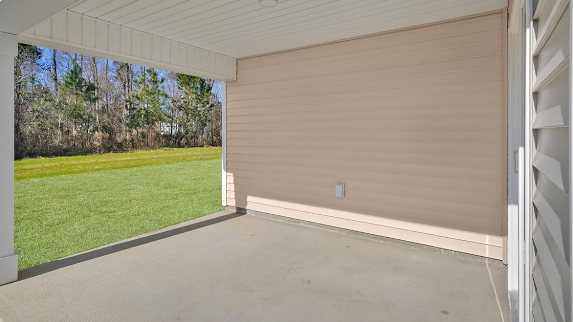Enjoy the large, covered porch for entertaining and enjoying the Carolina evenings.