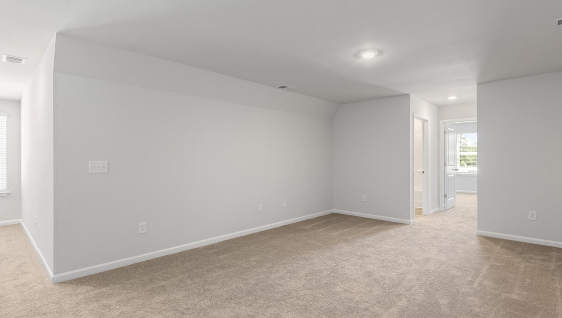 In every bedroom you’ll have vinyl floors and a closet in each room. Whether these rooms become bedrooms, office spaces, or other bonus rooms, there is sure to be comfort.