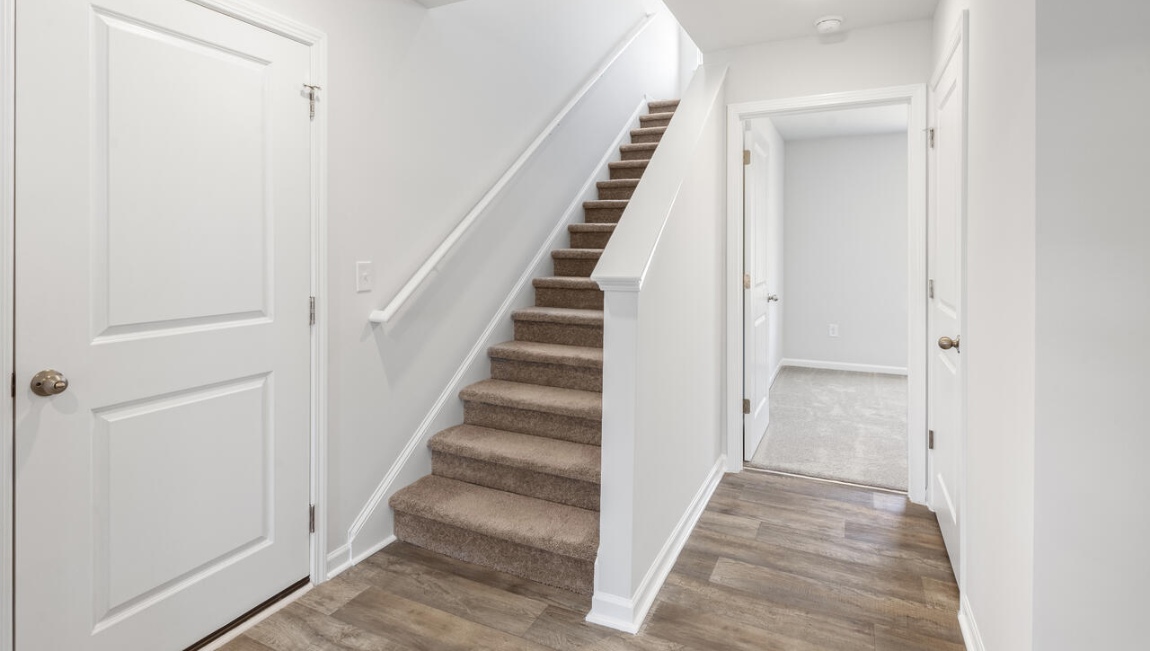 In every bedroom you’ll have vinyl floors and a closet in each room. Whether these rooms become bedrooms, office spaces, or other bonus rooms, there is sure to be comfort.