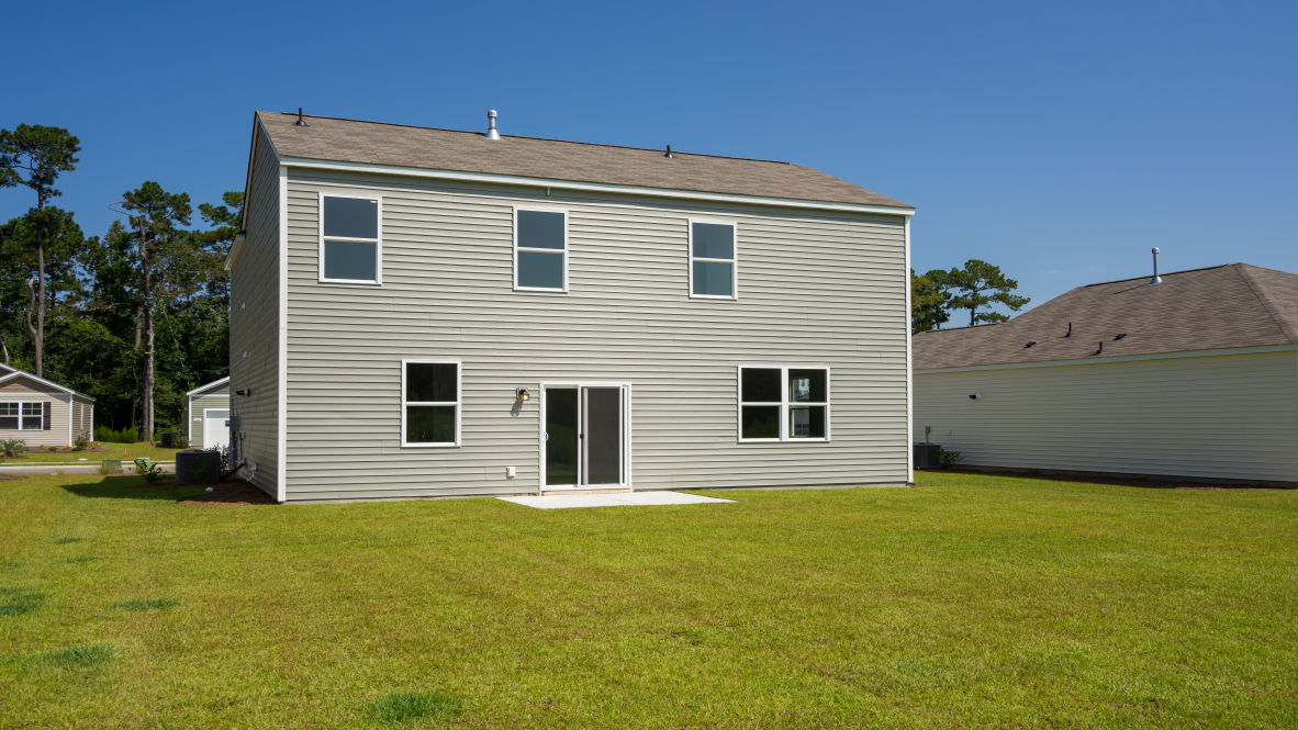 Enjoy the patio perfect for entertaining and enjoying eastern North Carolina evenings.