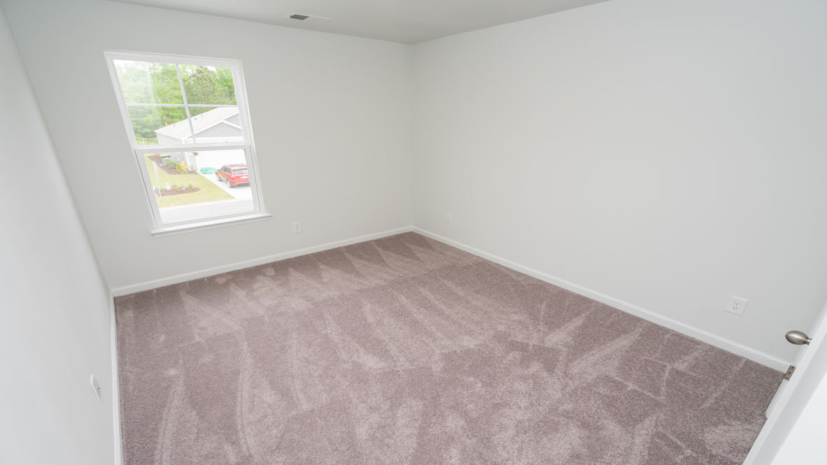 The primary bedroom is a perfect retreat with a walk-in closet and generous primary bathroom featuring a double vanity, large shower, and a separate linen closet. Plus, the laundry room is on the second floor with all the bedrooms!