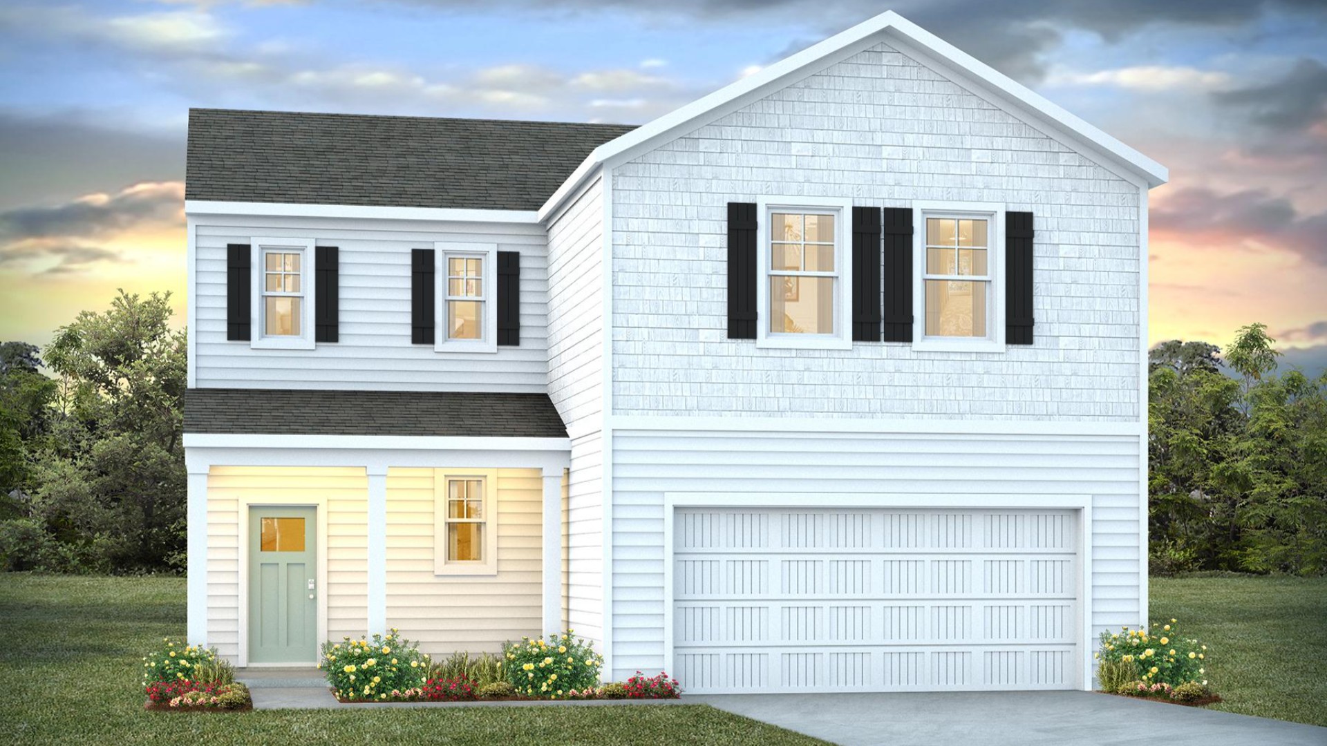 The Arden plan incorporates smart design with thoughtful details that you will appreciate. Inside this 4-bedroom, 2.5 bathroom home, you’ll find 1,885 square feet of comfortable living