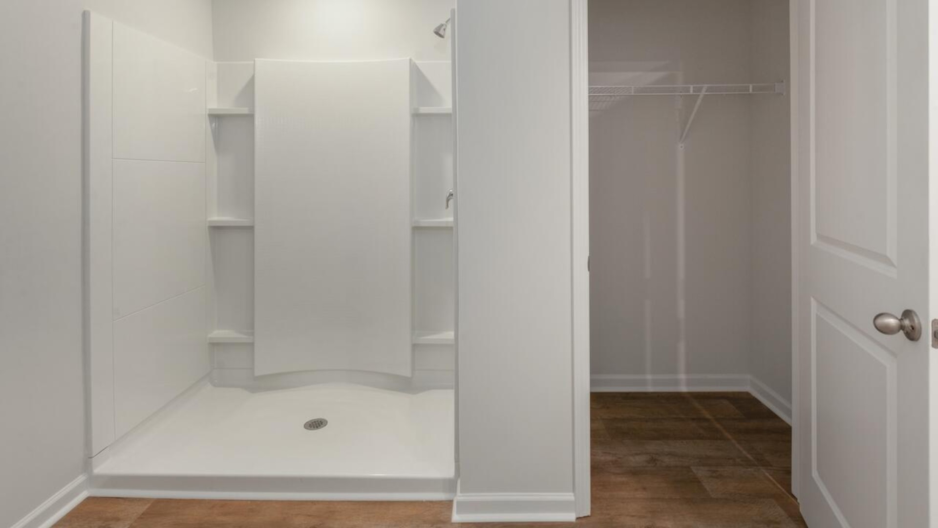 The primary bedroom is a perfect retreat with a walk-in closet and generous primary bathroom featuring a double vanity, large shower, and a separate linen closet. Plus, the laundry room is on the second floor with all the bedrooms!