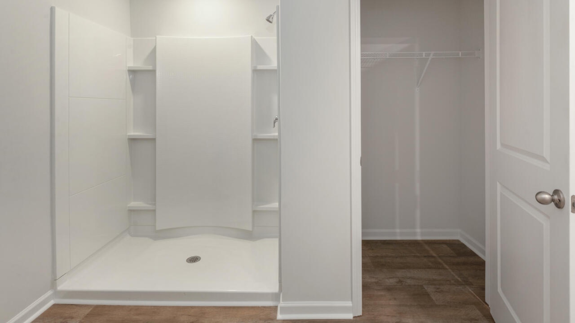 The primary bedroom is a perfect retreat with a walk-in closet and generous primary bathroom featuring a double vanity, large shower, and a separate linen closet. Plus, the laundry room is on the second floor with all the bedrooms!