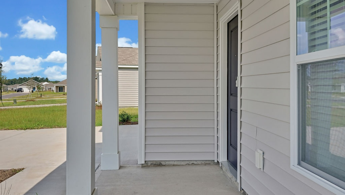 New Homes in Bolivia NC. Eagle Creek. The Hayden Floorplan offers 2,511 square feet with 5 bedrooms, 3 full bathrooms, and a 2-car garage. The upstairs has an additional living space, a laundry room, and a Primary Bedroom. Downstairs, a flex room can be used as an office or sitting area, while the open-concept kitchen features granite countertops and stainless steel appliances. The kitchen seamlessly connects to the dining and living areas, creating a great space for entertainment.