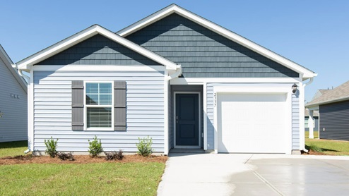 Sullivan Floor Plan, featuring 3 bedrooms, 2 full bathrooms, is perfect for entertaining, with a 1-car garage, open concept living, and stainless-steel kitchen appliances. Homes in Leland, Winnabow. Amenities. Pool. Pavilion. playground. walking trails. Mallory Creek