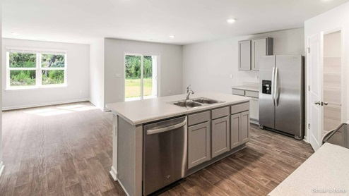 New home in Leland NC. Open Floorplan. Smart Home Technology