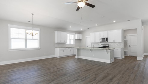 New Homes in Leland NC. Brunswick Forest. Amenities. The Eaton plan is a perfect home for relaxation and entertaining with a very open floor plan. Smart Home Technology
