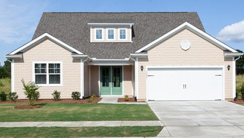 New homes in leland NC Cumberland. Brunswick Forest. The Cumberland plan is a perfect home for relaxation and entertaining with a very open floor plan, 11 foot high ceilings, and a large gourmet kitchen