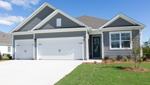 New homes in Brunswick Forest Leland NC. open concept layouts, energy-efficient features and the latest smart home technology