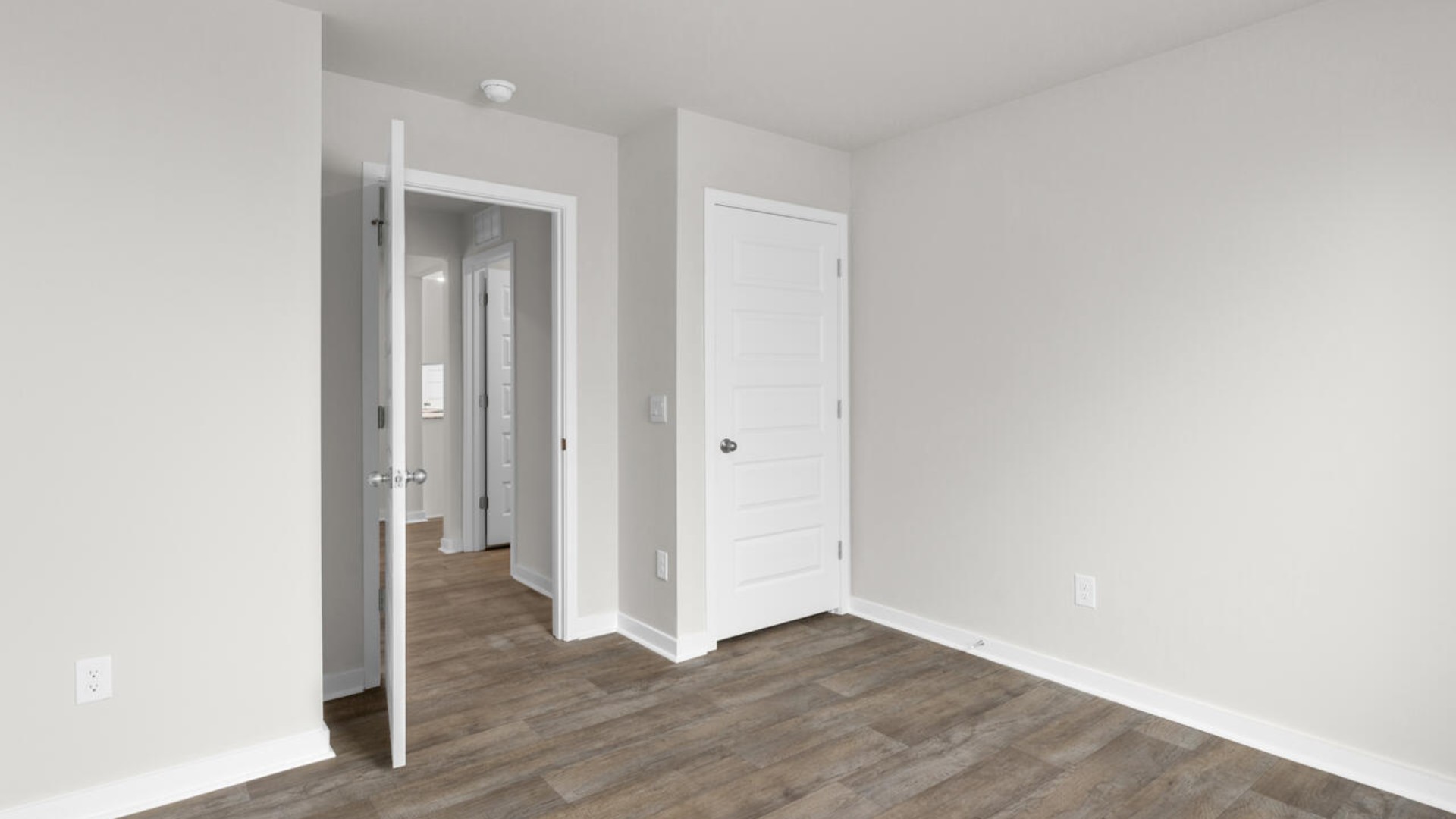 There are three additional bedrooms and full bath. In every bedroom you’ll have vinyl floors and a closet in each room.