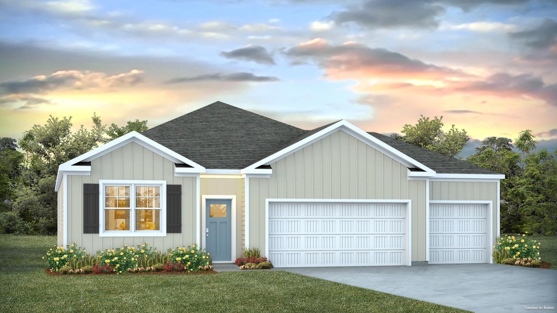 Inside this 4 bedroom, 2 bathroom home, you’ll find 1,774 square feet of comfortable living. T