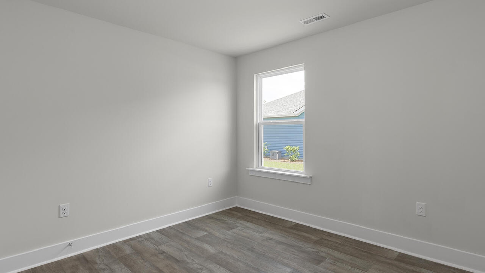 There are three additional bedrooms and full bath. In every bedroom you’ll have vinyl floors and a closet in each room. Whether these rooms become bedrooms, office spaces