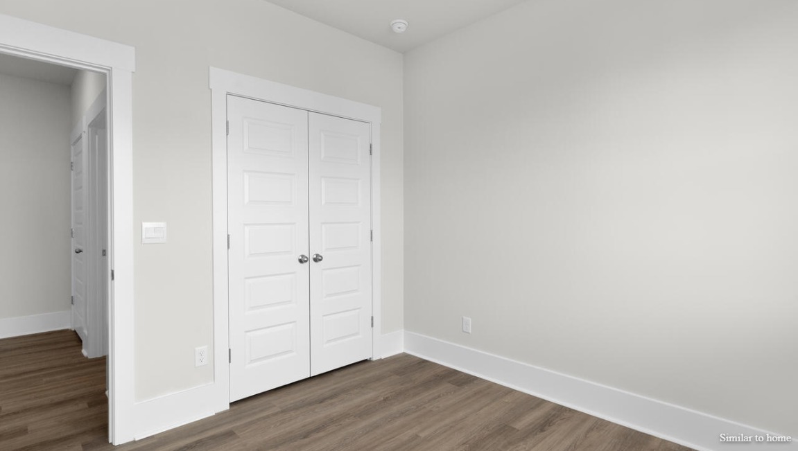 In every bedroom you’ll have carpeted floors and a closet in each room. Whether these rooms become bedrooms, office spaces, or other bonus rooms, there is sure to be comfort.