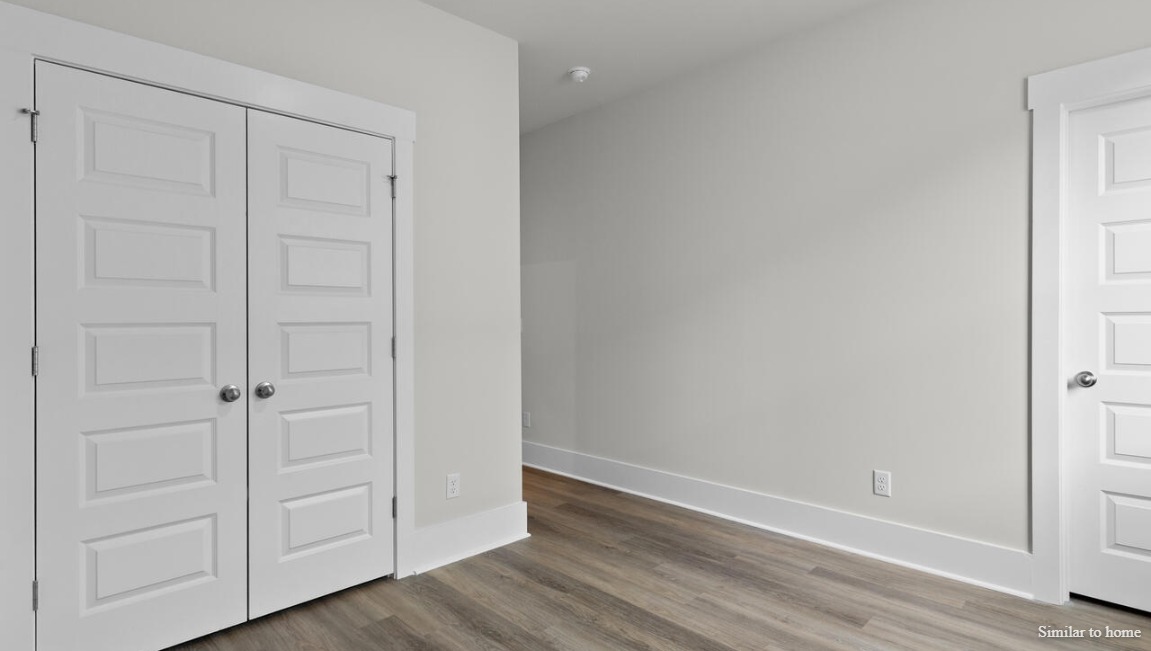 . In every bedroom you’ll have carpeted floors and a closet in each room. Whether these rooms become bedrooms, office spaces, or other bonus rooms, there is sure to be comfort.