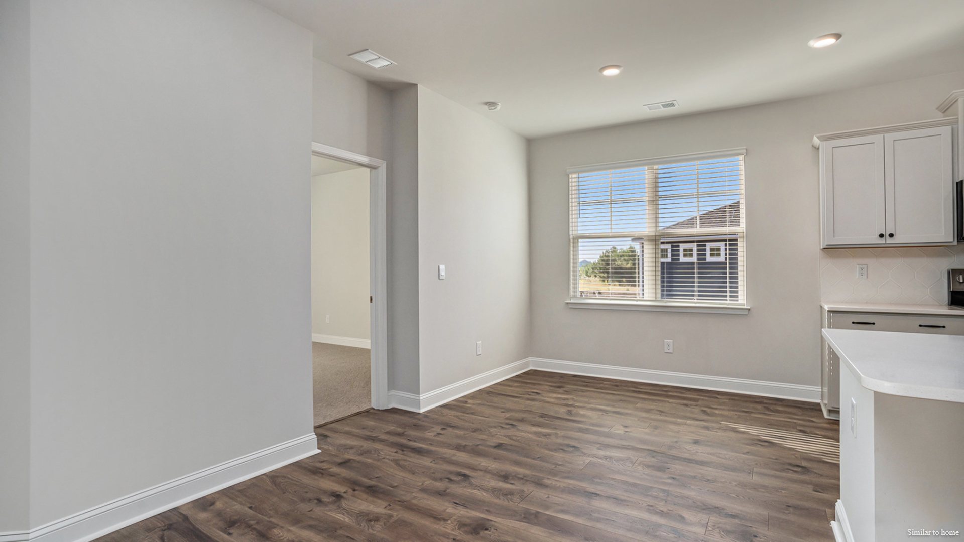 The living area is an open concept, where your kitchen, living, and dining areas blend seamlessly into a space perfect for everyday living and entertaining.