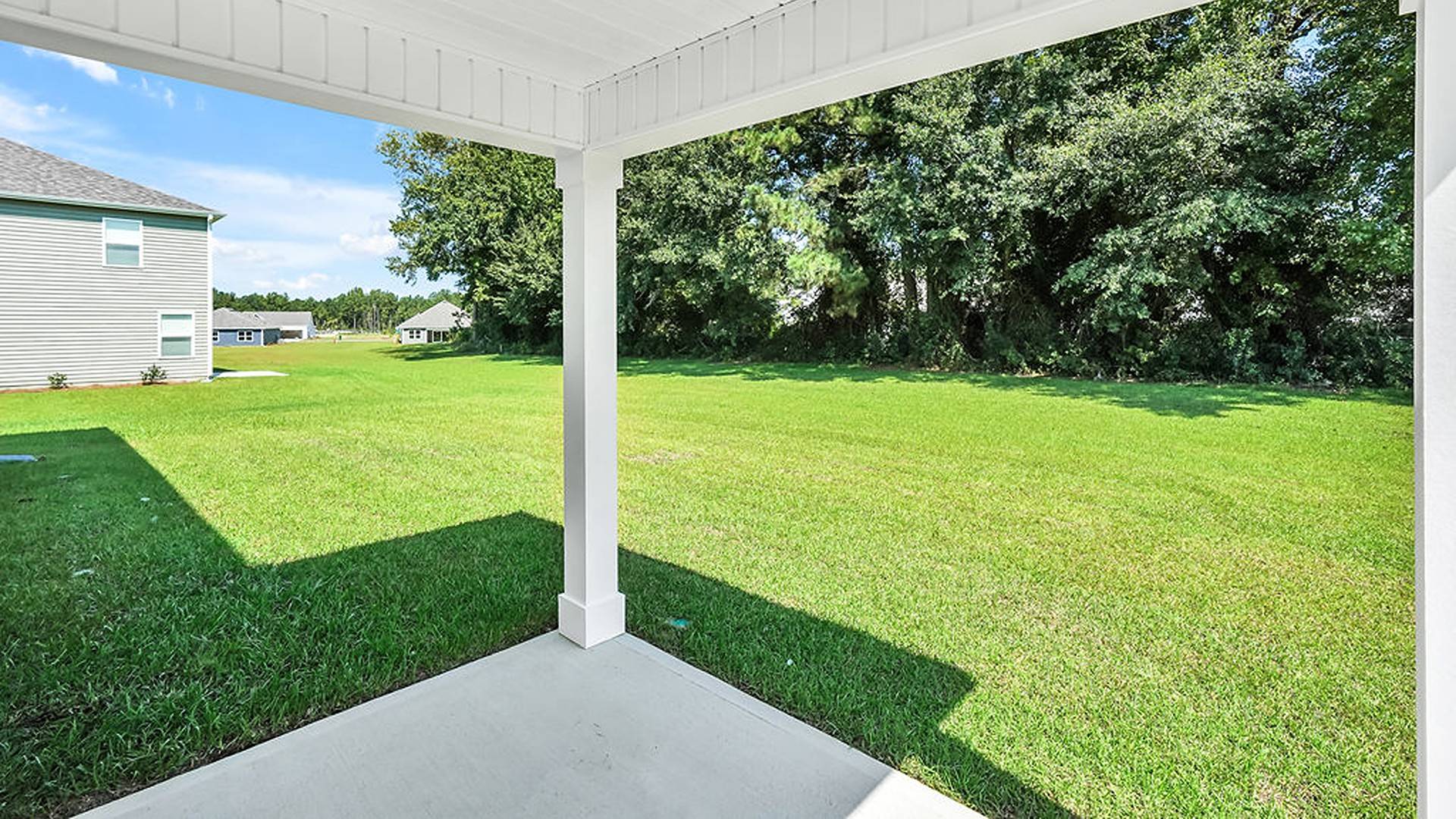 Enjoy the patio perfect for entertaining and enjoying the Carolina evenings.
