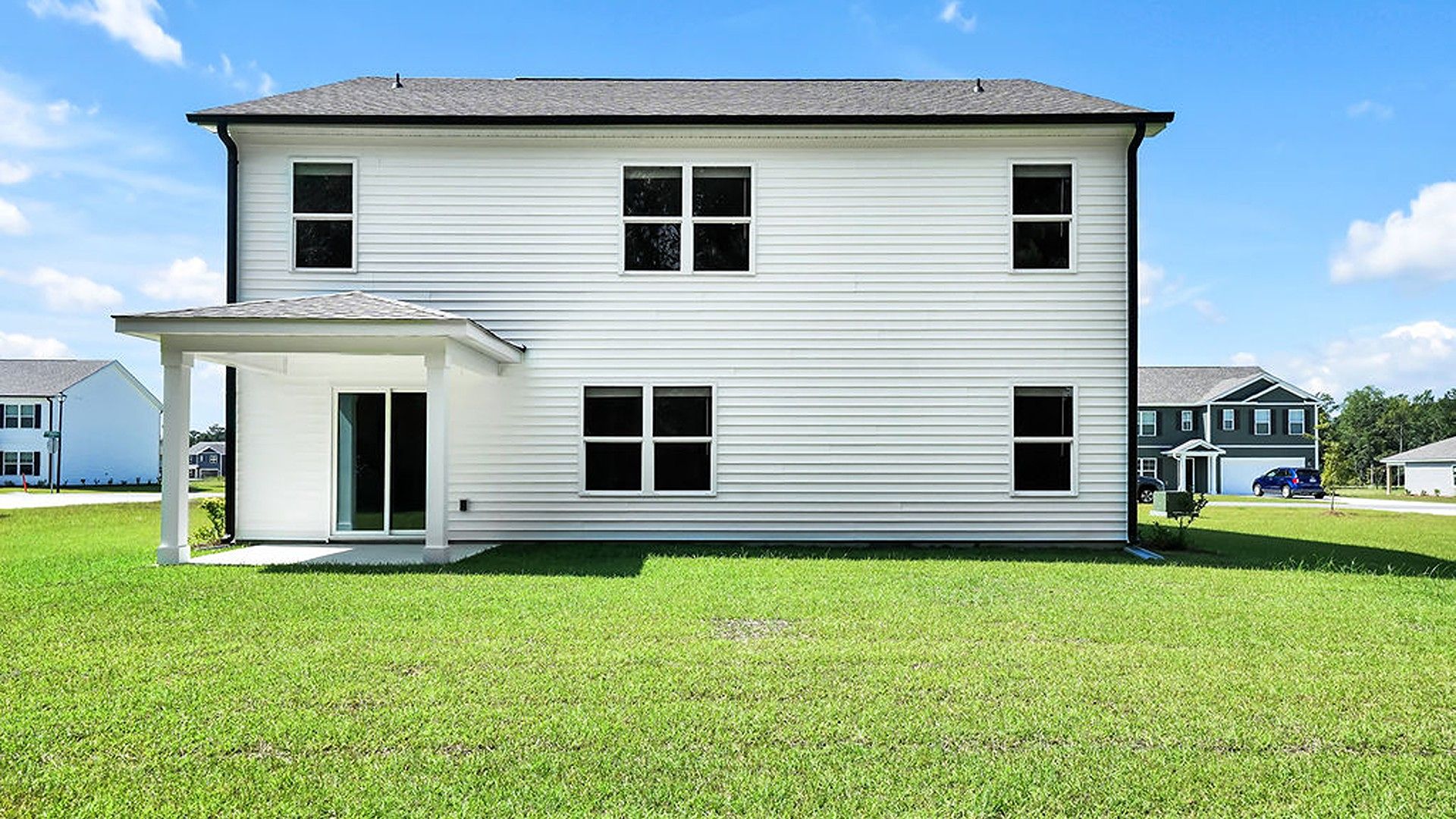 Enjoy the patio perfect for entertaining and enjoying the Carolina evenings.