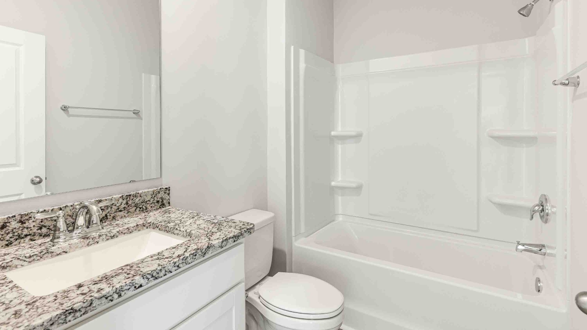 The upstairs has an additional living space, a laundry room, and a Primary Bedroom. Downstairs, a flex room can be used as an office or sitting area