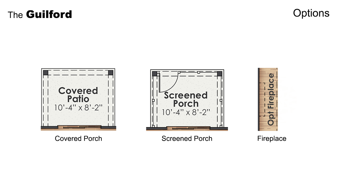 the Guilford is sure to turn heads. Inside this 5 bedroom, 4.5 bathroom home, you’ll find 3,503 square feet of comfortable living.