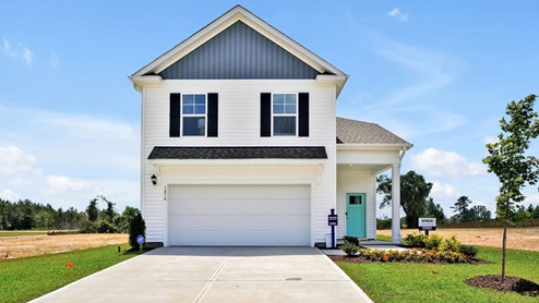Inside this 4 bedroom, 3.5 bathroom home, you’ll find 2,583 square feet of comfortable living. The living area is an open concept, where your kitchen, living, and dining areas blend seamlessly into a space perfect for everyday living and entertaining.
