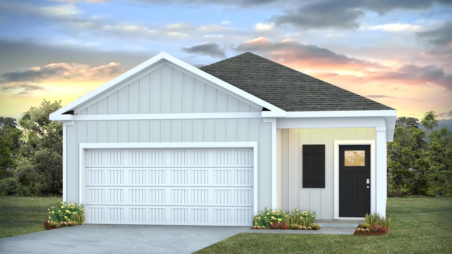 Welcome the Downing a 3-bedroom, 2-bathroom home, you’ll find 1,257 square feet of comfortable living. The living area is an open concept, where your kitchen, living, and dining areas blend seamlessly into a space perfect for everyday living and entertaining.