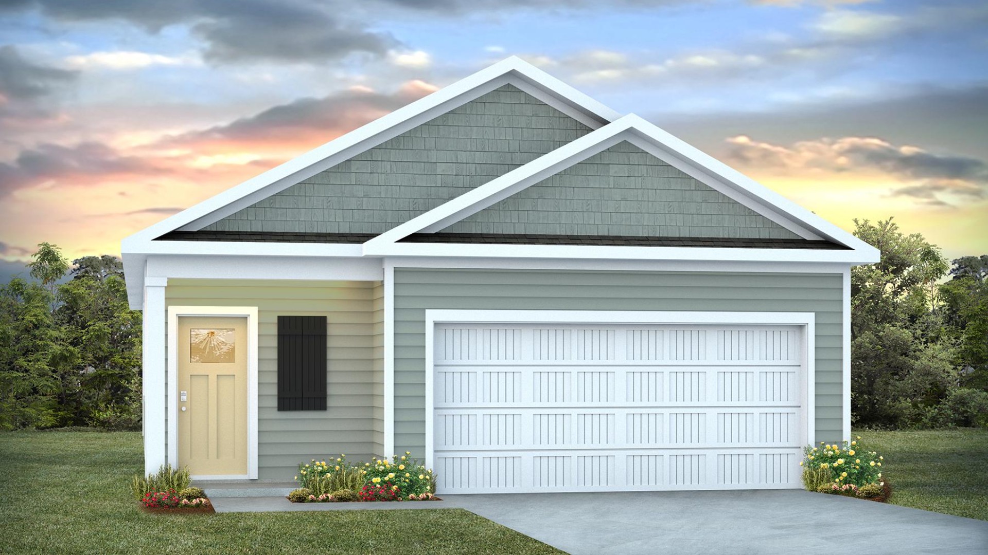 Welcome the Downing a 3-bedroom, 2-bathroom home, you’ll find 1,257 square feet of comfortable living.