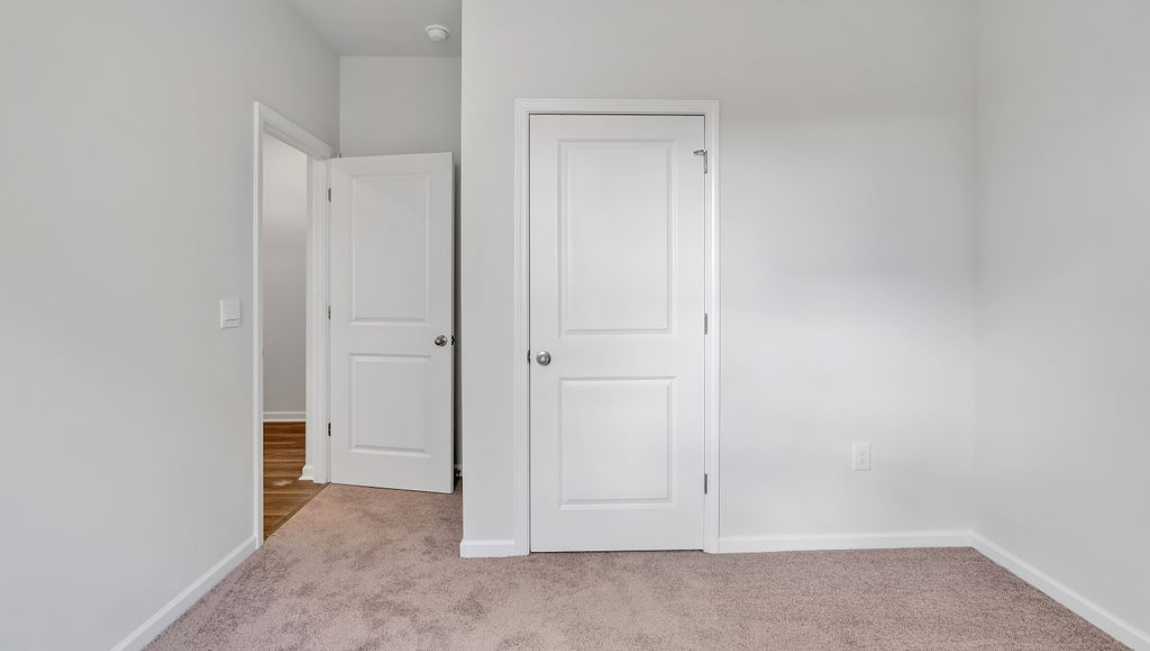 There are an additional bedrooms and bath. In every bedroom you’ll have carpeted floors and a closet in each room. Whether these rooms become bedrooms, office spaces, or other bonus rooms, there is sure to be comfort.