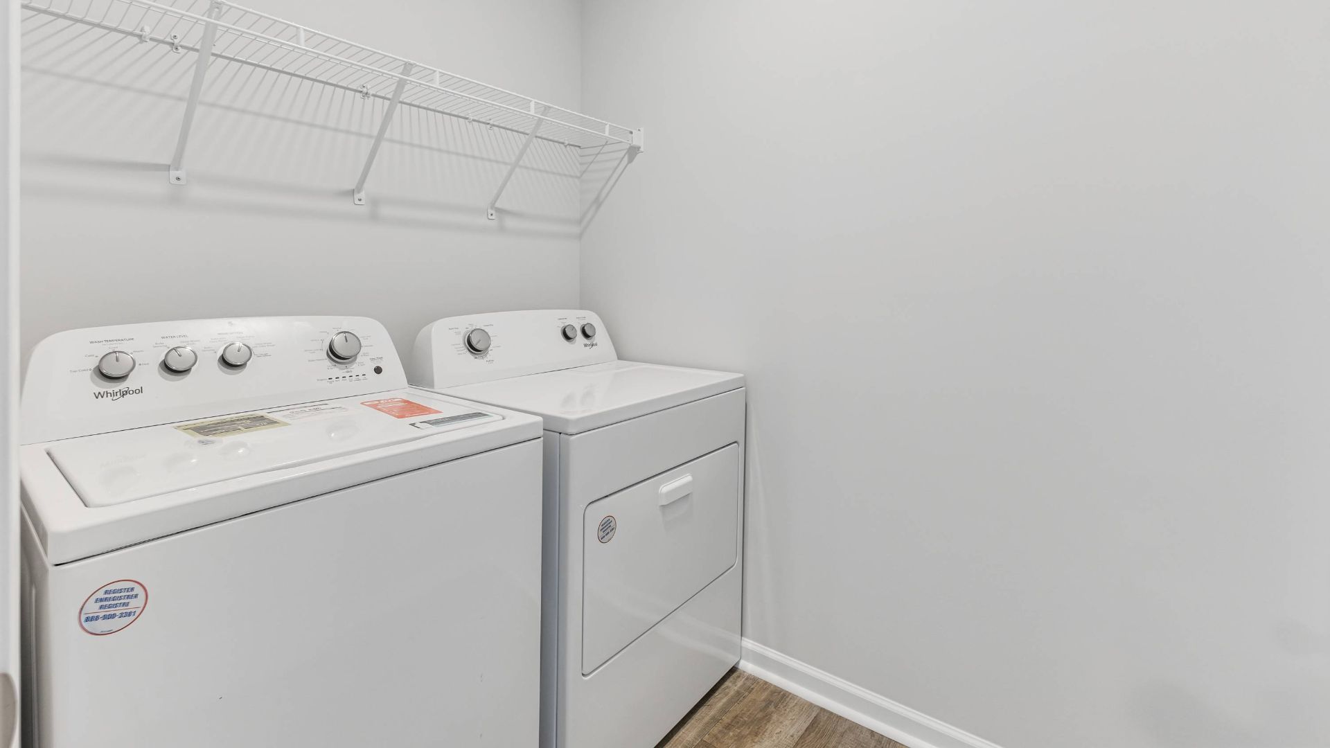 The primary bedroom has its own attached bathroom that features a walk-in closet and all the space you need to get ready in the morning. Sharing a sink isn’t a worry with the double vanity, and you also get additional privacy with a separate door for the toilet and shower.