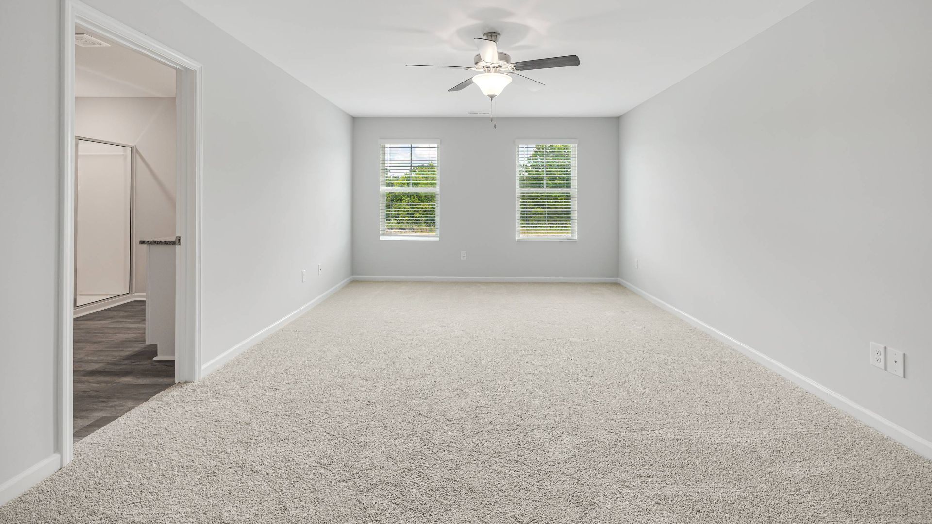 In every bedroom you’ll have carpeted floors and a closet in each room. Whether these rooms become bedrooms, office spaces, or other bonus rooms, there is sure to be comfort.
