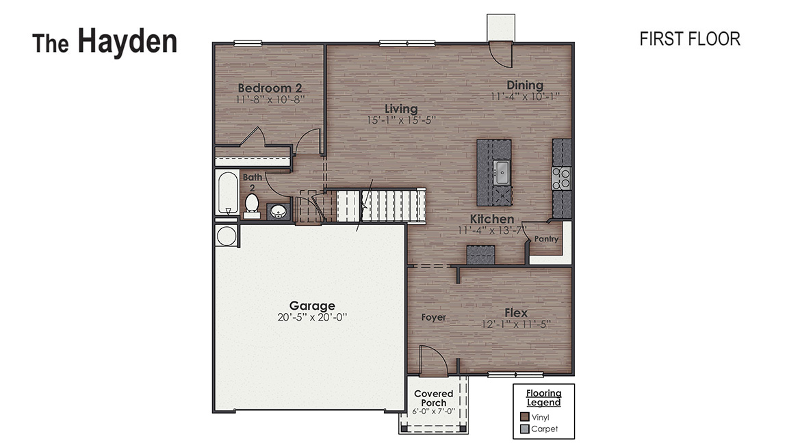 nside this 5 bedroom, 3 bathroom home, you’ll find 2,511 square feet of comfortable living. The living area is an open concept, where your kitchen, living,