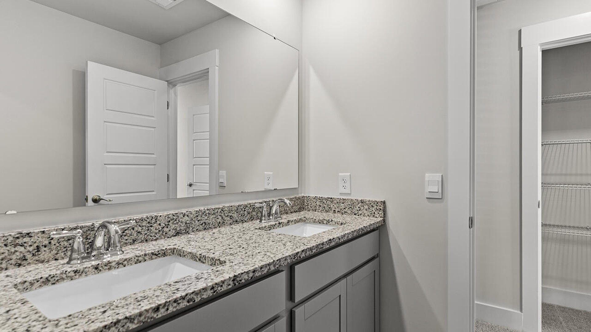 Upstairs is a large bonus room and four additional bedrooms and two full baths. In every bedroom you’ll have carpeted floors and a closet in each room. Whether these rooms become bedrooms, office spaces, or other bonus rooms, there is sure to be comfort.