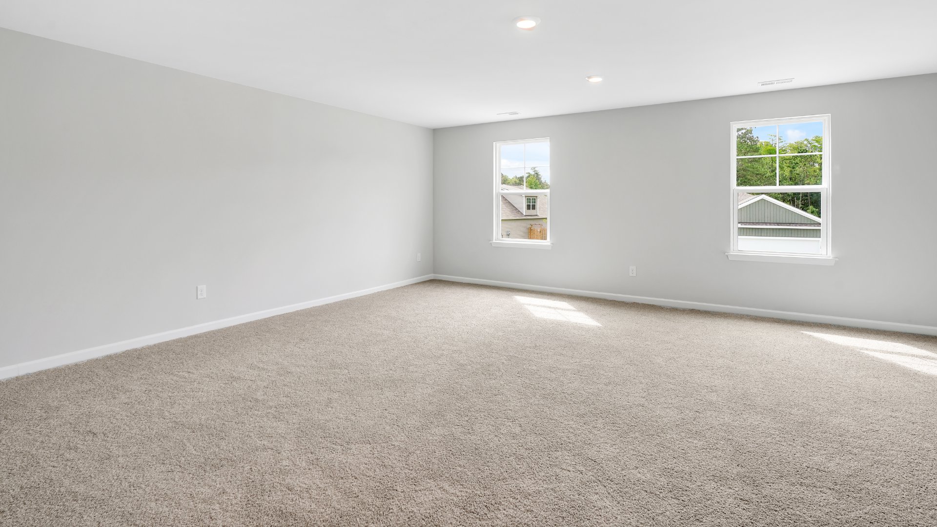 Upstairs is a large bonus room and four additional bedrooms and two full baths. In every bedroom you’ll have carpeted floors and a closet in each room. Whether these rooms become bedrooms, office spaces, or other bonus rooms, there is sure to be comfort.